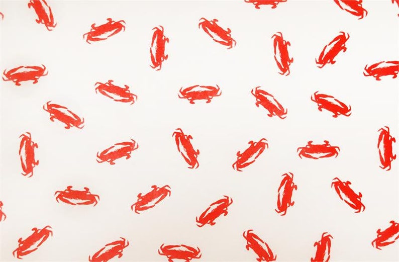 Crab Tissue Paper 8 Sheets per pack