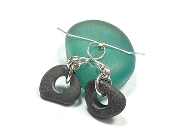 Small Pebble Donut Earrings