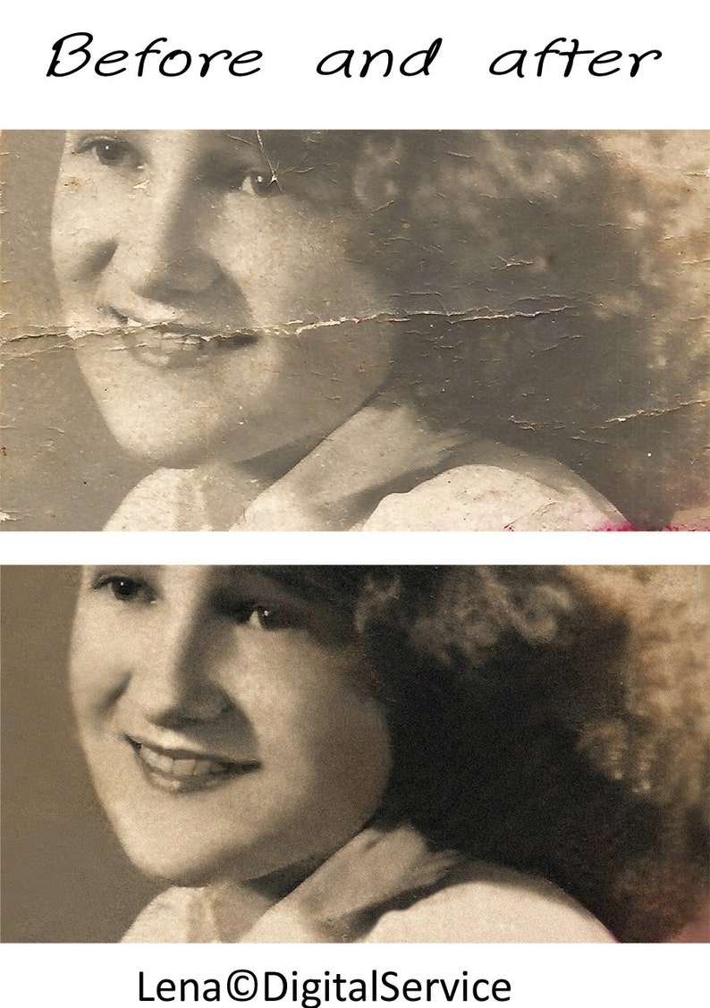 PHOTO RESTORATION Etsy
