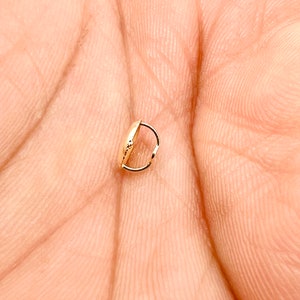 14K Gold Threaded Earring Back with 6.3 mm Pad Screw Backs