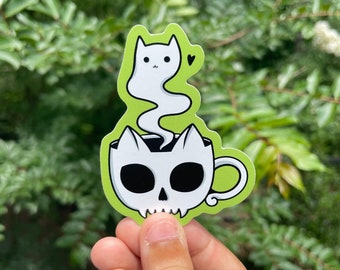 Cat Cafe Sticker