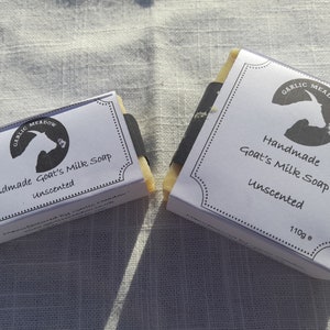 Handmade Goats Milk Soap - Unscented