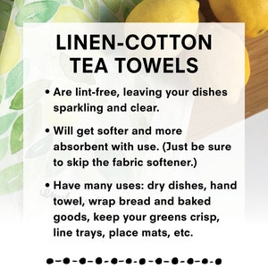 Dala Horse Gift Set // Tea Towel // Swedish Dishcloth image 7
