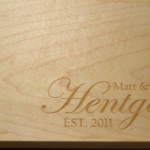 Custom cutting board, Personalized Cutting Board, Wedding gifts, Anniversary gifts, House warming gifts, Christmas gift, Bridal shower gifts