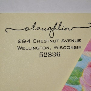 Return Address Stamp - Self Inking Address Stamp - Personalized Address Stamp
