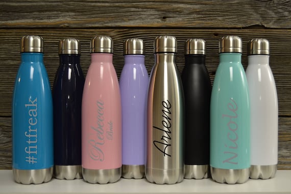 Personalized Stainless Steel Water Bottle