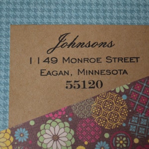 Personalized Return Address Stamp Self Inking