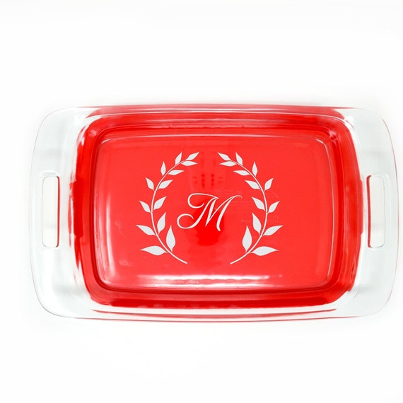Personalized Engraved Pyrex Baking Dish