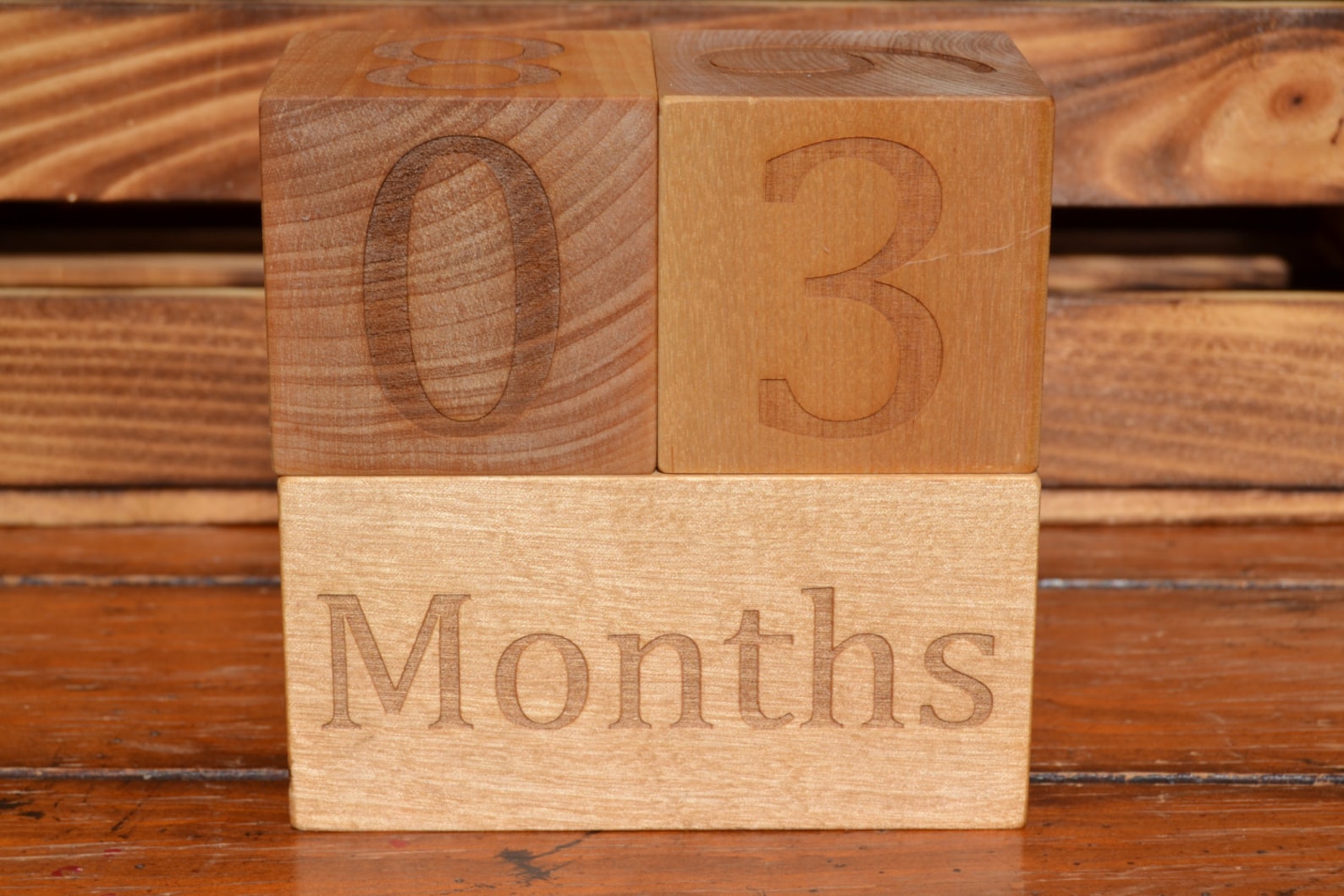 Baby Milestones / Milestone Blocks / Baby Age Blocks / Monthly Etsy