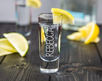 Shot glasses, Personalized shot glass, Shooter glass