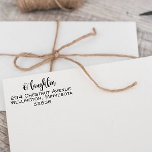 Custom Return Address Stamp, Self Inking, Return address stamp, personalized stamps return address, Return Label Stamp, Wedding Stamper