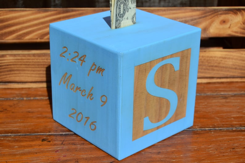 Piggy Bank Baby Bank Personalized Baby Gift Newborn Baby Gift Etsy
