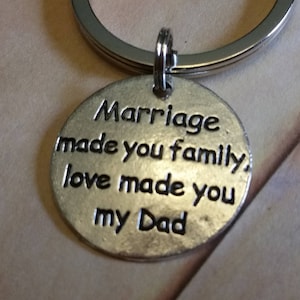 Father in Law Keychain Gift, Father in law gift, Wedding Day for Dad, Father in Law, Key Chain gift, Father in Law, Best Father in Law gifts
