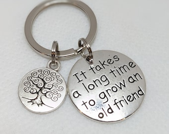 It Takes a Long Time to Grow an Old Friend, Ornaments,Gifts for Friends, Reunion Group, Friendship Gifts, Christmas,Birthday gift for Friend