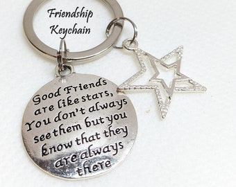 Good Friends are Like Stars, Friendship Gifts, Gift for Best Friend, BFF, Bestie, Christmas, Birthday, Friend Group, Long Time best friend