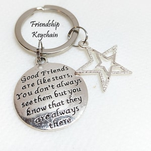 Good Friends are Like Stars, Friendship Gifts, Gift for Best Friend, BFF, Bestie, Christmas, Birthday, Friend Group, Long Time best friend