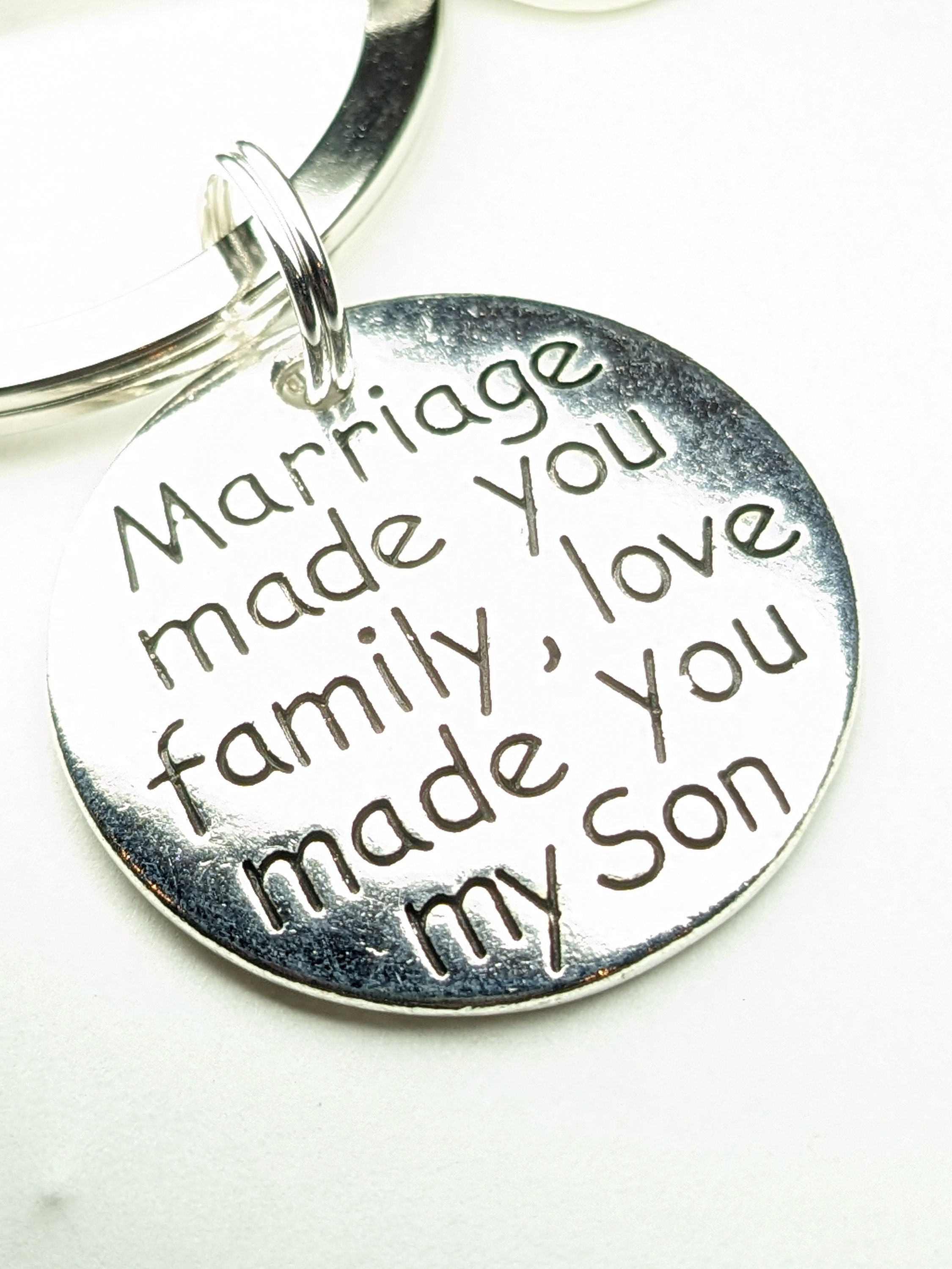 Wedding Gift for Son in Law on Wedding Day Anniversary Gift Etsy
