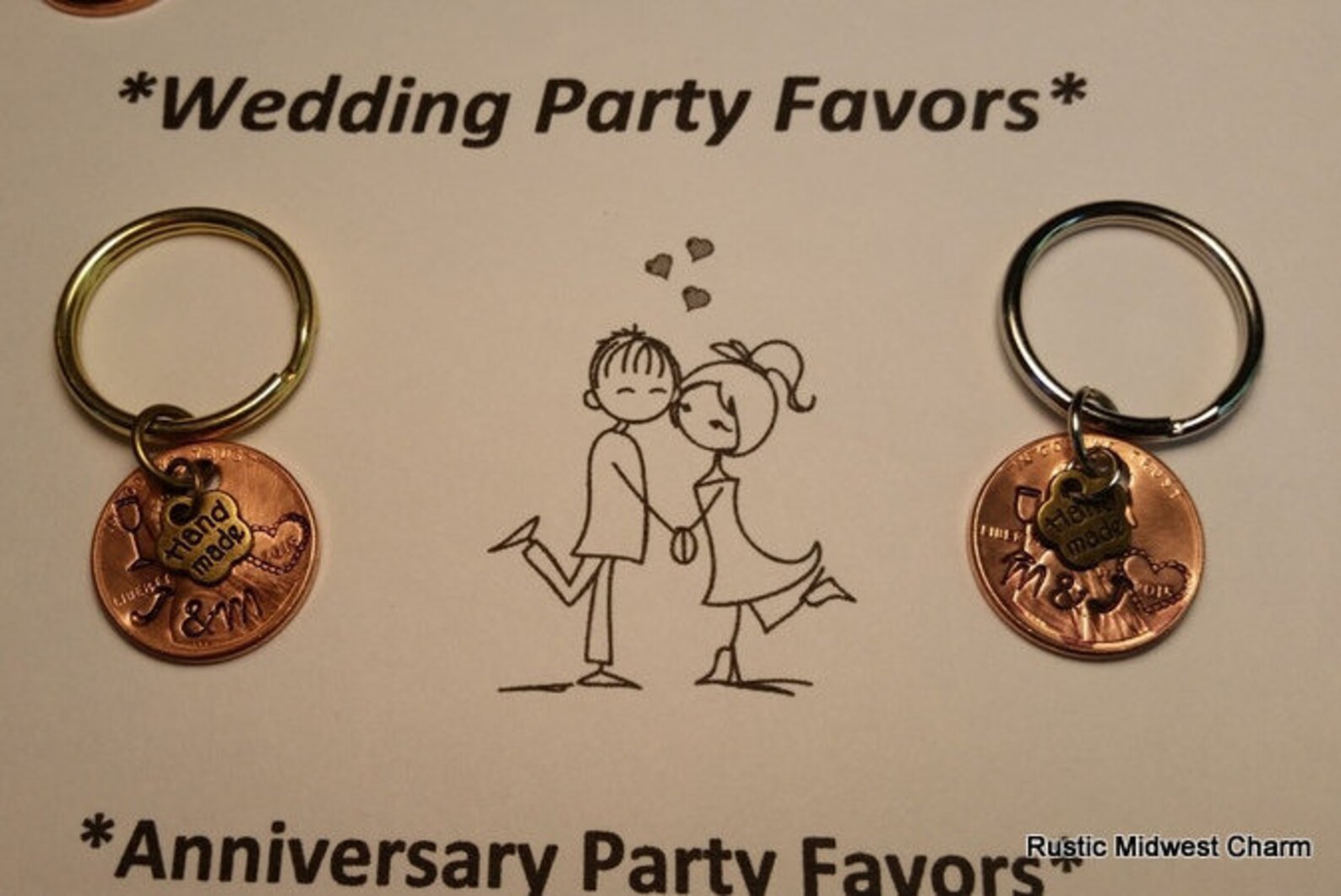 Wedding Favors Lucky Penny Anniversary Party Favors Custom Etsy