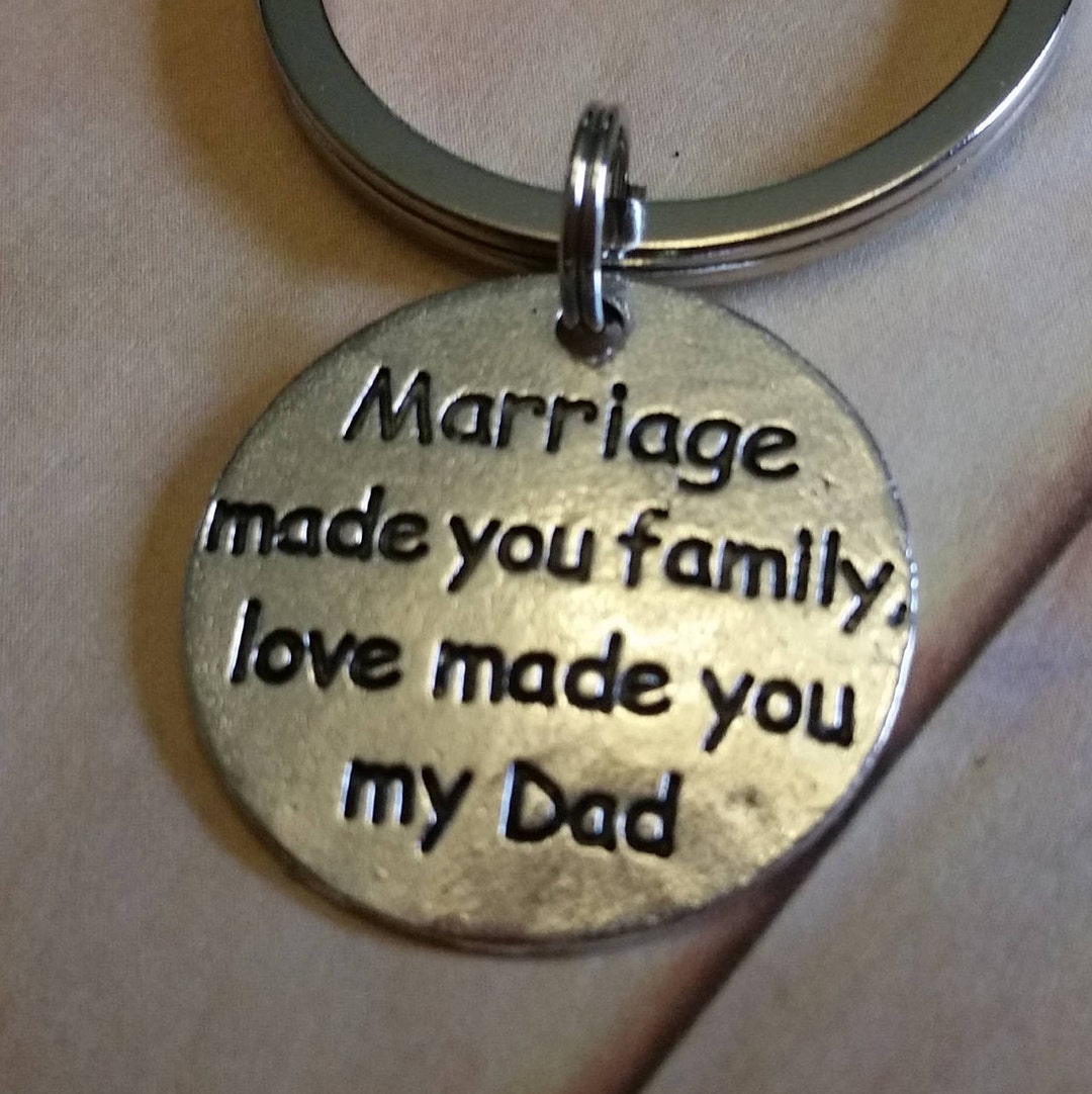 Father in Law Keychain Gift, Father in Law Gift, Wedding Day for Dad, Father in Law, Key Chain