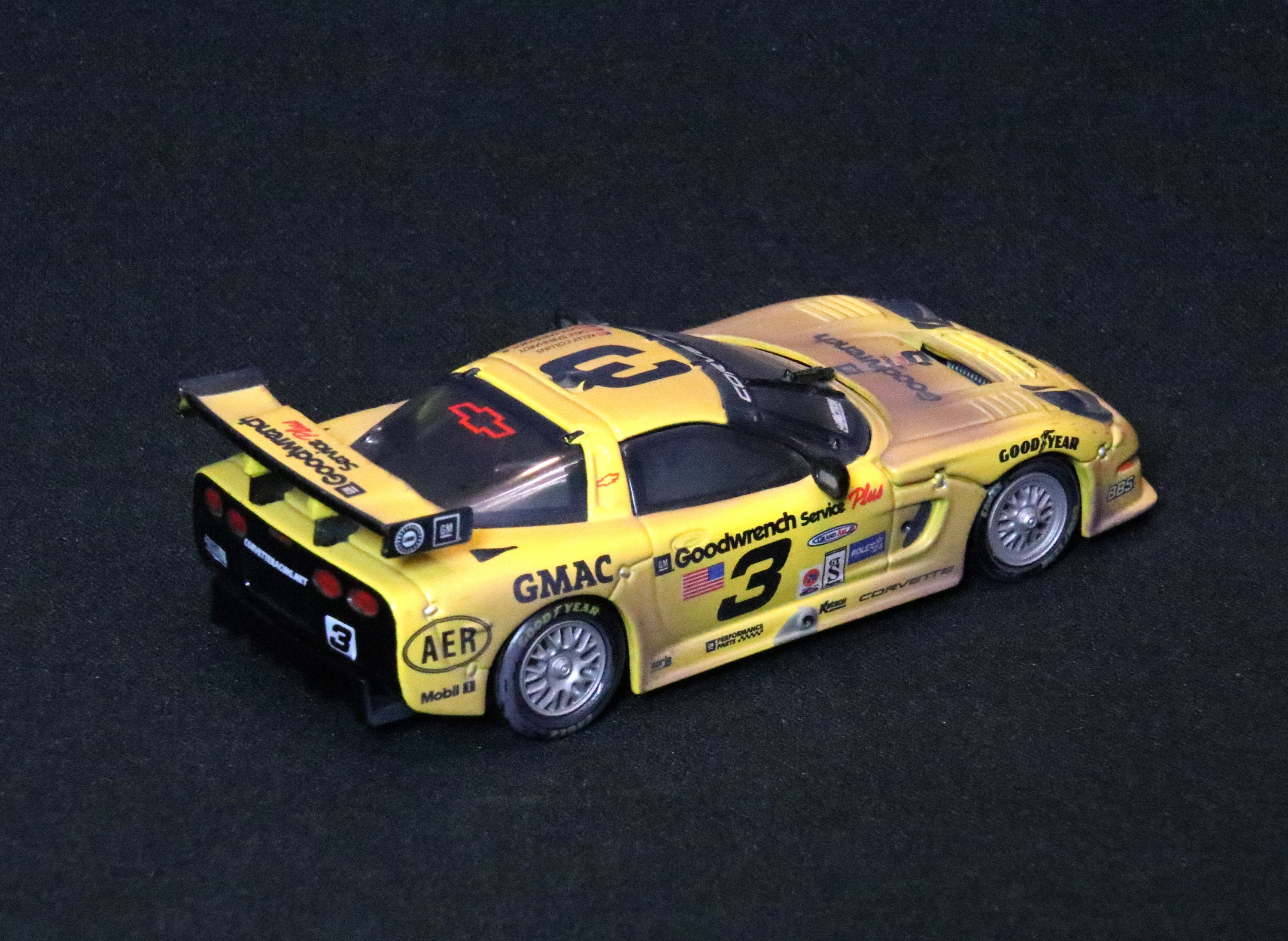 2001 Corvette C5R Scale Model, Dale Earnhardt #3, 24 Hours Daytona