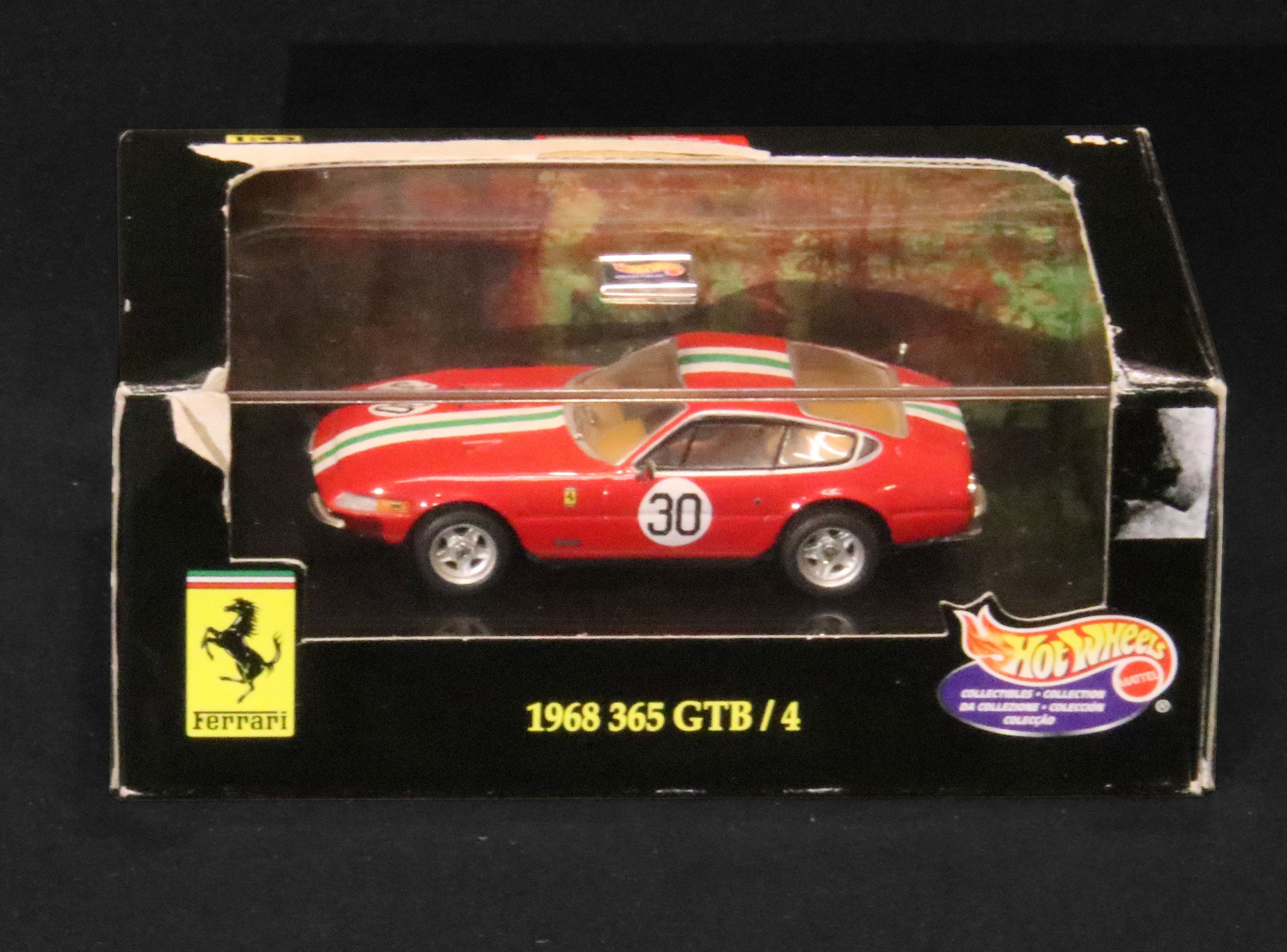 1968 Ferrari 365 GTB/4 Daytona, 1-43rd Scale, Hot Wheels, Burago