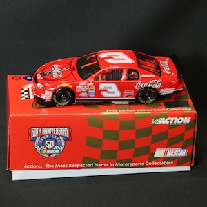 Coca Cola Dale Earnhardt Diecast Model Stock Car im Maßstab 1:24