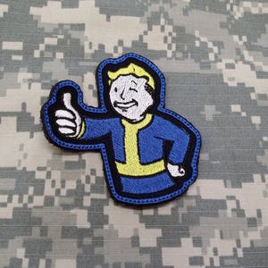 Vault Boy Embroidered Patches