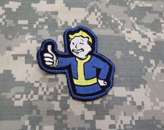 Vault Boy Embroidered Patches