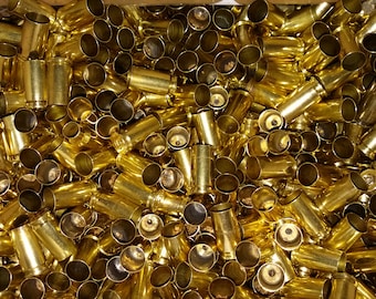 9mm Brass Spent Bullet Casing! Empty Spent Pistol Ammo Cartridge Shells!