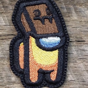 Among Us Crew Mate/Imposter PaperBag Hat Patches