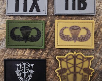 U.S. Army PVC Patches