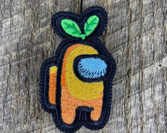 Parche de sombrero de hoja de compañero de tripulación/impostor de Among Us