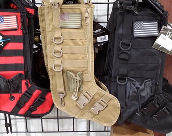Tactical Christmas Stockings with free patch