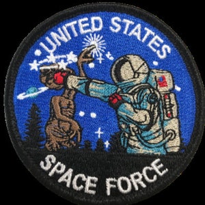 United States Space Force Morale Patch E.T.