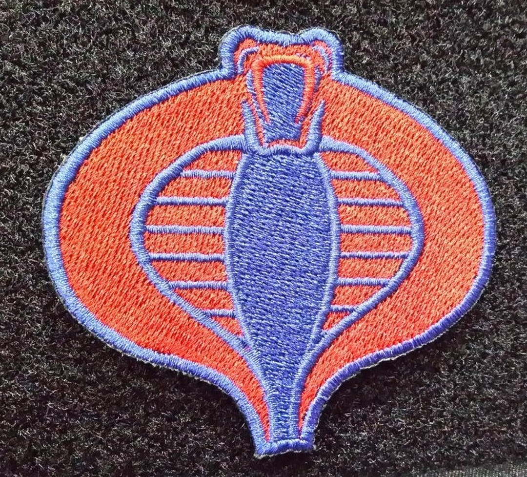 Cobra Commander Embroidered Patches Ireland