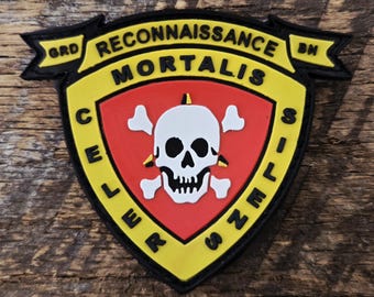 USMC 3rd Reconnaissance Battalion PVC Patch