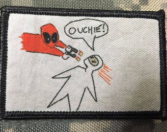 Deadpool Sublimation Patches