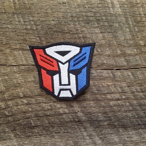 Transformers Embroided Logo Patches
