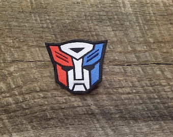 Transformers Embroided Logo Patches