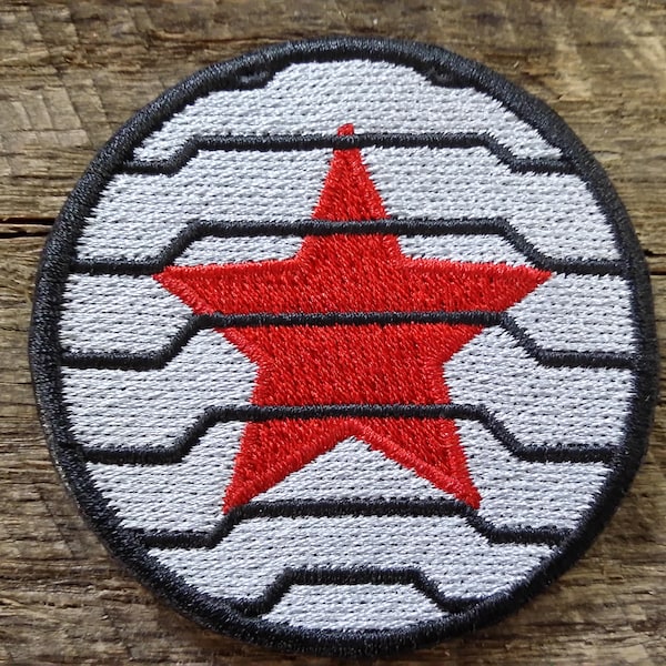 Marvel Winter Soldier Embroidered  Patches