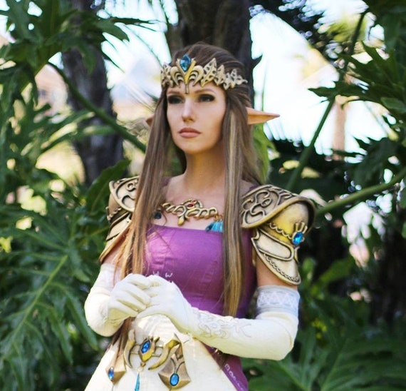 Legend of Zelda Ocarina of Time Cosplay Princess Zelda Cosplay Costume