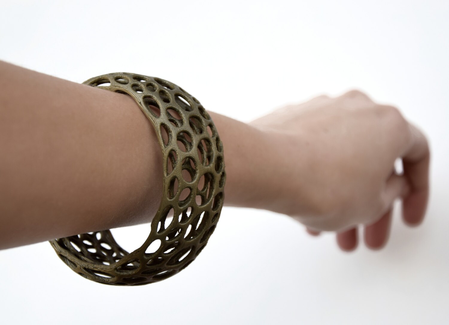 Buy 3D PRINTED WOOD Modern Fashion Voronoi Bracelet Online in India - Etsy