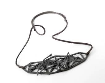 3D Printed Women Modern Fashion Jewellery Necklace Pendant