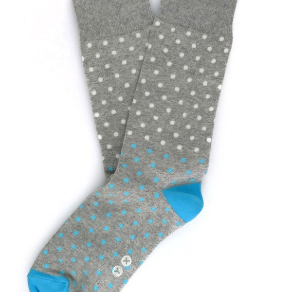 Mens Socks, Dot Pattern Socks - Socks for men, Christmas gift, Gift Socks. Casual Socks. Fun Socks. Cool Socks. Unique Socks.