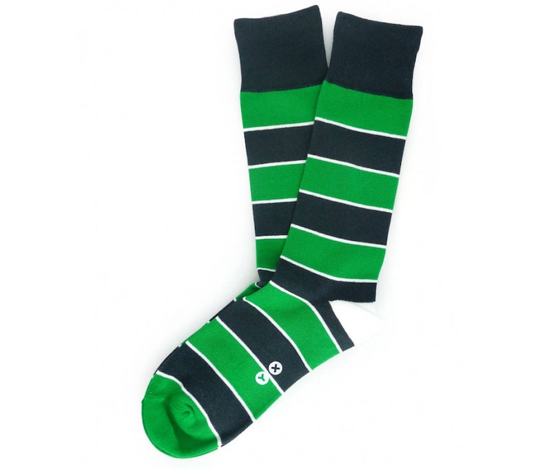 Men's Socks, Stripe 4pack Mens Socks, Christmas Gift, Men's Socks Gift