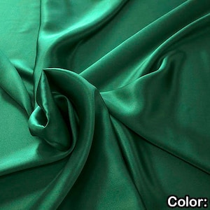 Crepe Satin 1712, 2nd part - natural silk 100%, Width 135/140 cm, Dry wash, Weight 100 gr, Price 0.25 meters: 14.72 Euros