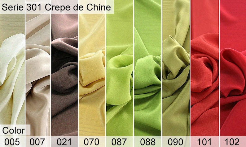 301 Chine Crepe 6x10 CM Sample image 1