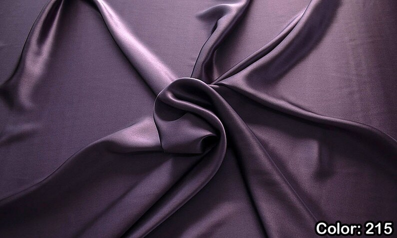 Weight 100 gr Width 135140 cm Crepe Satin 1712 4th Part Dry wash natural silk 100/% Price 0.25 meters: 14.72 Euros