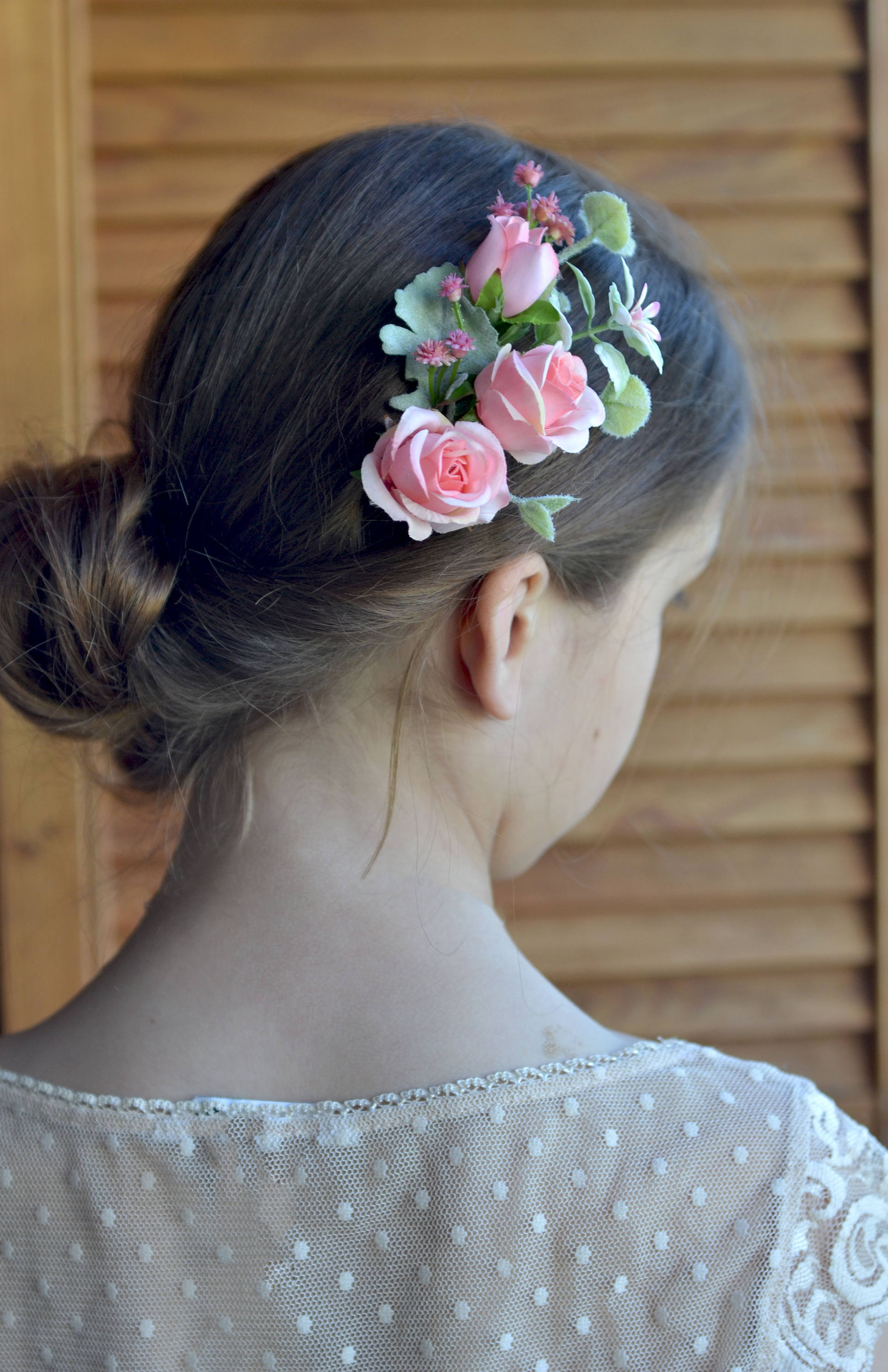 floral comb wedding
