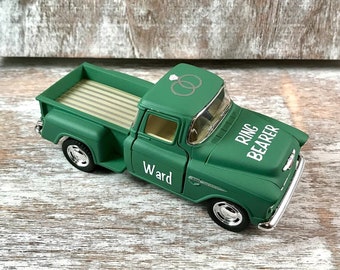 Personalized, Ring bearer gift, Ring bearer truck, Ring security gift,Groom gift,Wedding decor,Wedding party gifts,Father of the groom/bride